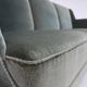 1960s, Danish 3-seater sofa, original turquoise-green furniture velour.