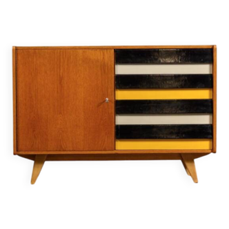 Buffet Jiri Jiroutek tiroirs jaunes