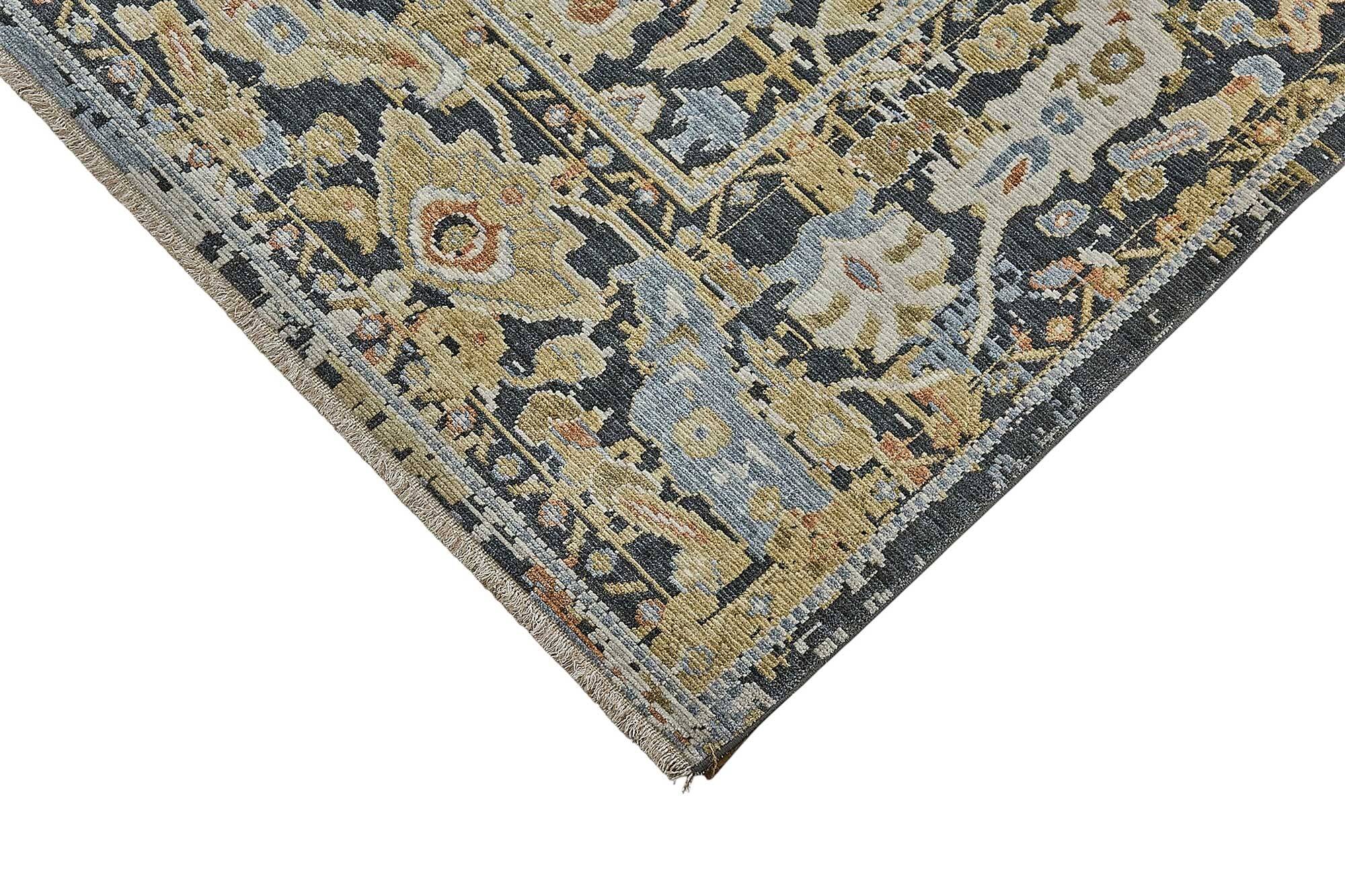 Turkish Handcrafted Loom Oushak Rug 205 cm x 294 cm