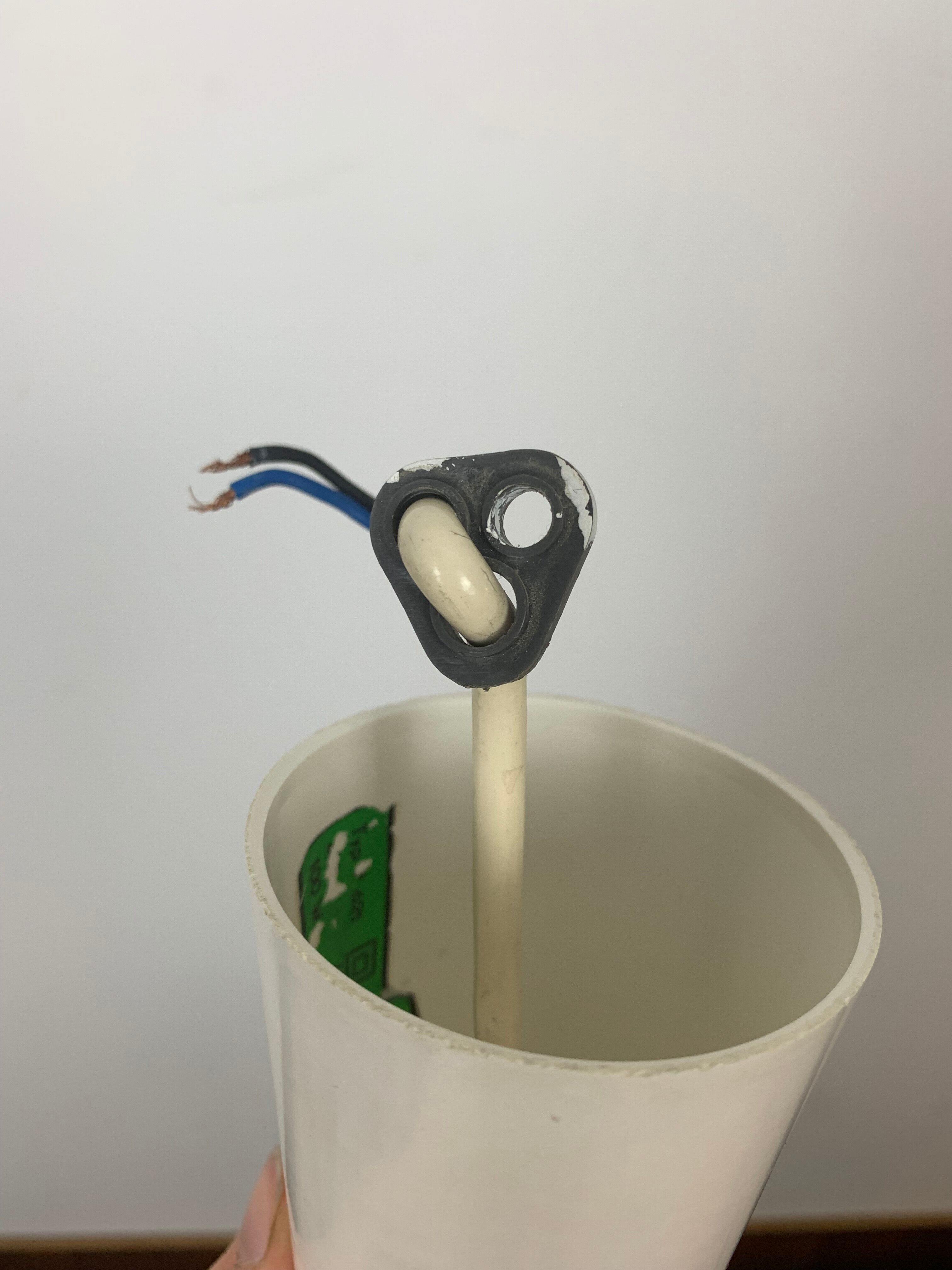 Scandinavian copper pendant lamp by MetallDrucker 60s