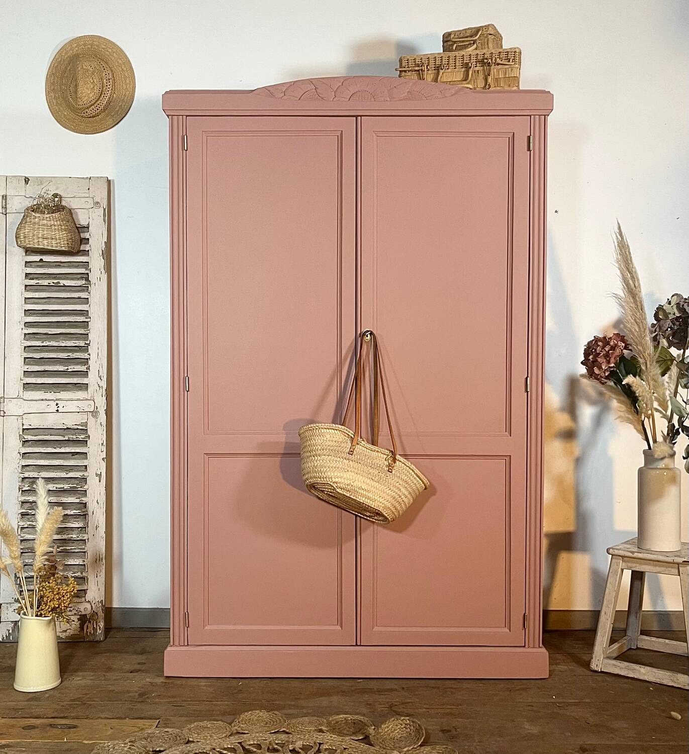 Pink wardrobe