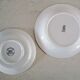 2 plates Gien and Longwy years 1940-1960