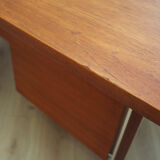 Teak desk, Danish design, 1970s, designer Finn Juhl, manufacturer France & Son