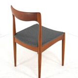 Ensemble de 6 chaises Arne Vodder pour Vamo Møbelfabrik - design danois en teck