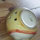 Vintage garlic pot in ceramic majolica – 1950s