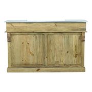 Bar industriel en bois massif