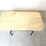 Vintage italian marble coffee table, 1950s
