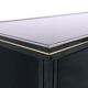 Art deco black and gold cabinets by Pierre Vandel, 1970s