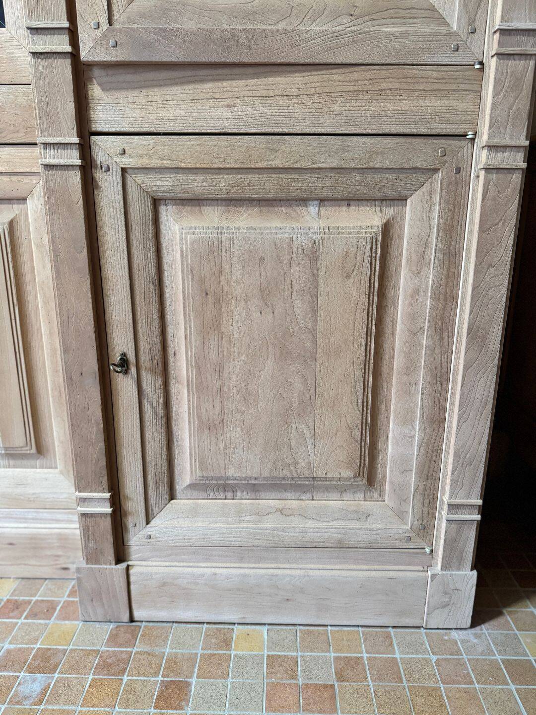 Cherry wood bookshelf – 1970s/80s
