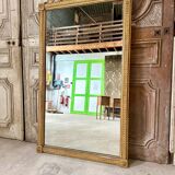 Miroir doré Louis XVI