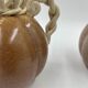 Duo of art deco vase earthenware Thulin