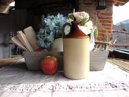 Ceramic bottle, vintage