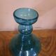 Glass candle holder