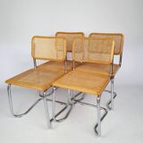 Set of 4 Marcel Breuer style chairs