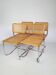 Set of 4 Marcel Breuer style chairs