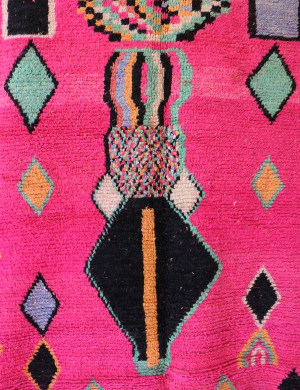Berber Pink Rug - 273 x 172 cm