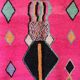 Berber Pink Rug - 273 x 172 cm