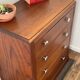 Art deco oak chest of drawers