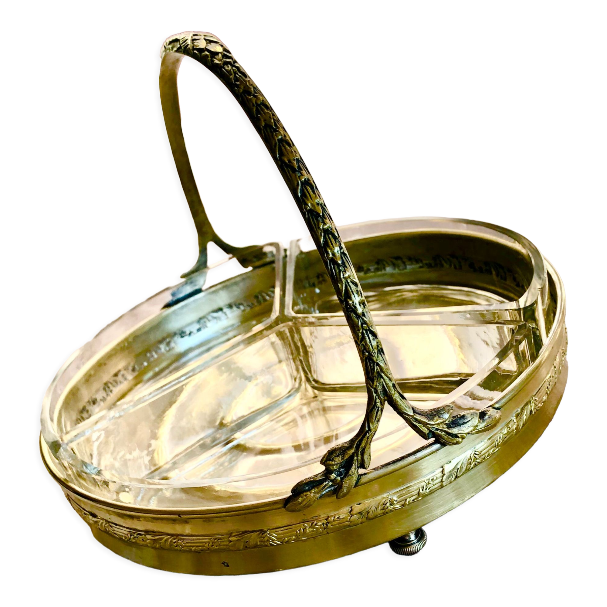 Présentoir à apéritif Gris/Vert Ardoise/Céramique