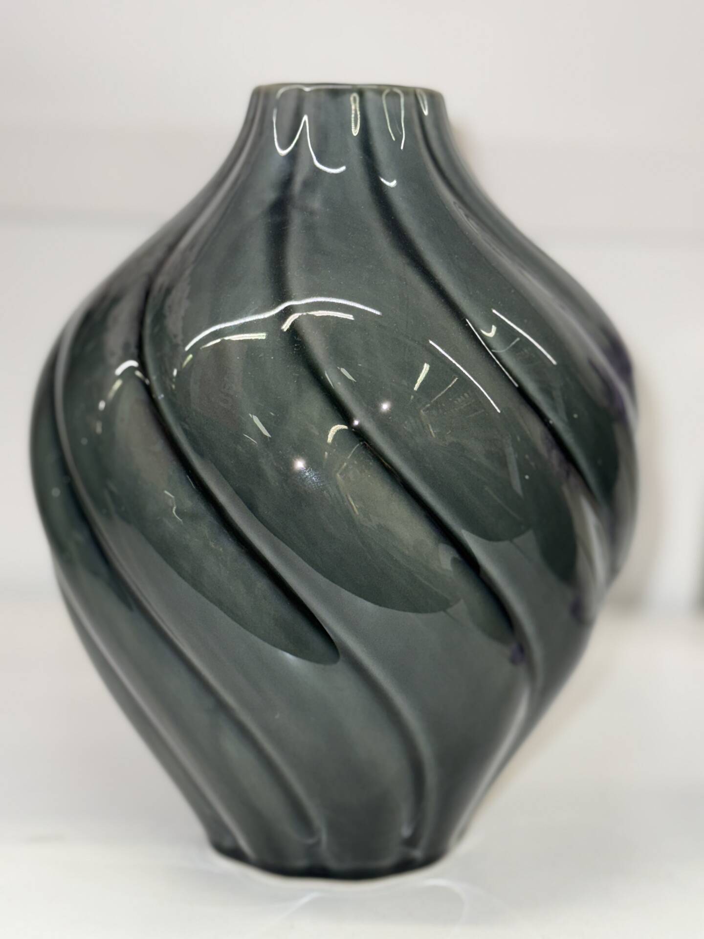 Vase in modern architectural style, built in 1957.