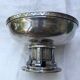 Vintage art deco cup in silver metal
