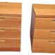 Vintage English bedside tables