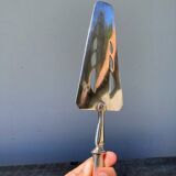 Silver metal art deco pie server