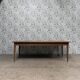 Large dining table in solid oak (renovated)