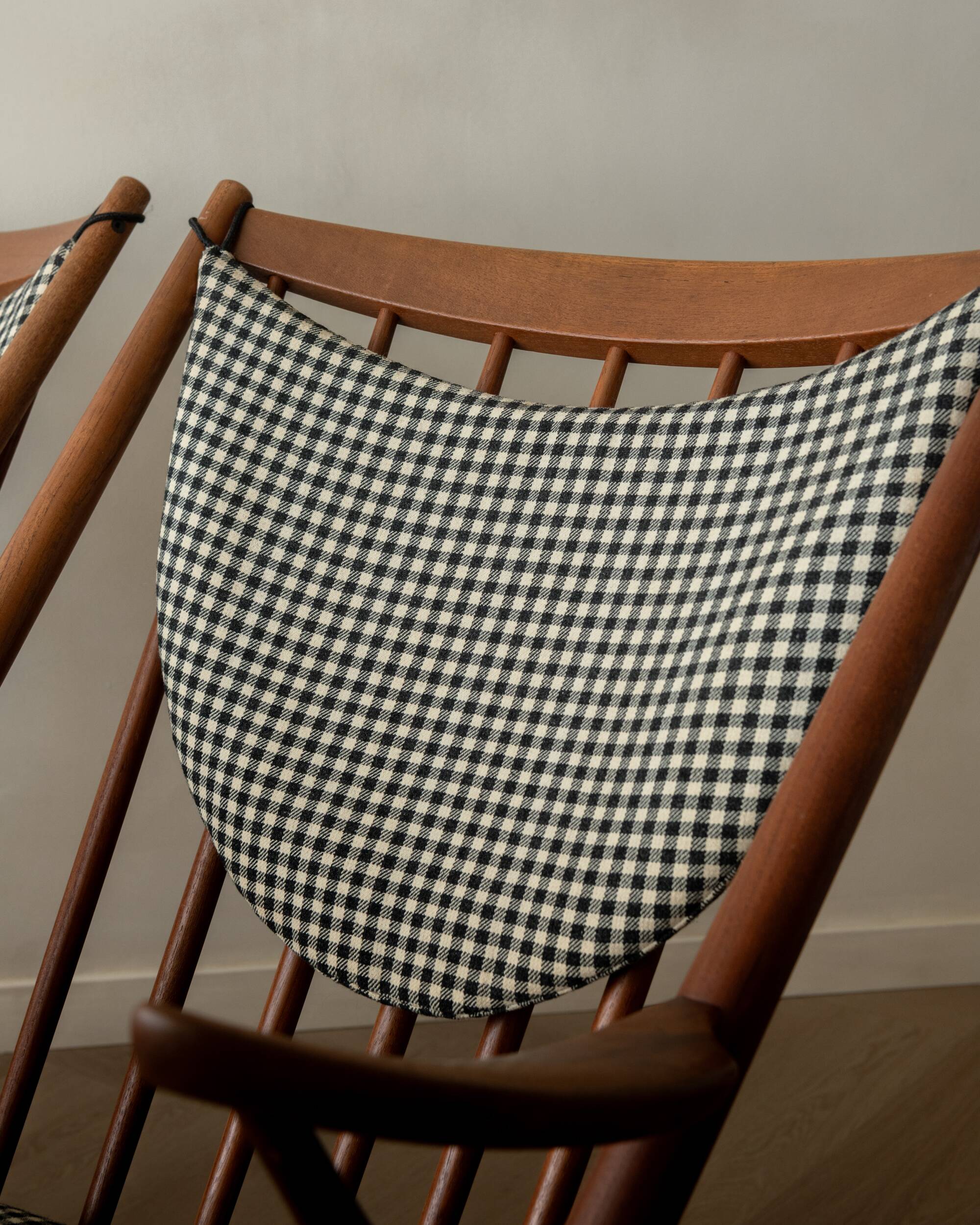 Set of 2 Danish Teak Rocking Chairs Model 182 Frank Reenskaug 1950s