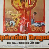 Enter the DRAGON - original movie poster - Bruce Lee - 60 x 80