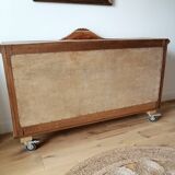 Vintage light wood display case