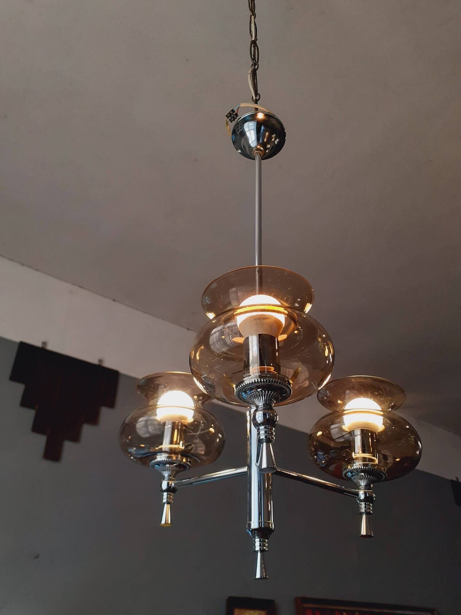 Lustre vintage année 60