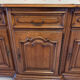 Rustic style low buffet with 3 doors