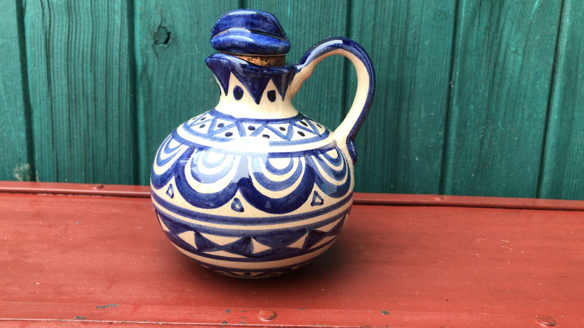 Carafe in earthenware Brittany