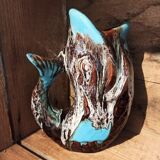 Ceramic fish pitcher