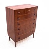Commode en teck, design danois, années 1960