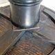 Antique 1920 Art Nouveau piano stool