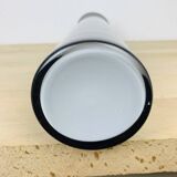 Holmegaard glass vase with flat neck, Scandinavian