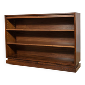 Art Deco Walnut Bookcase, Denmark, 1930s