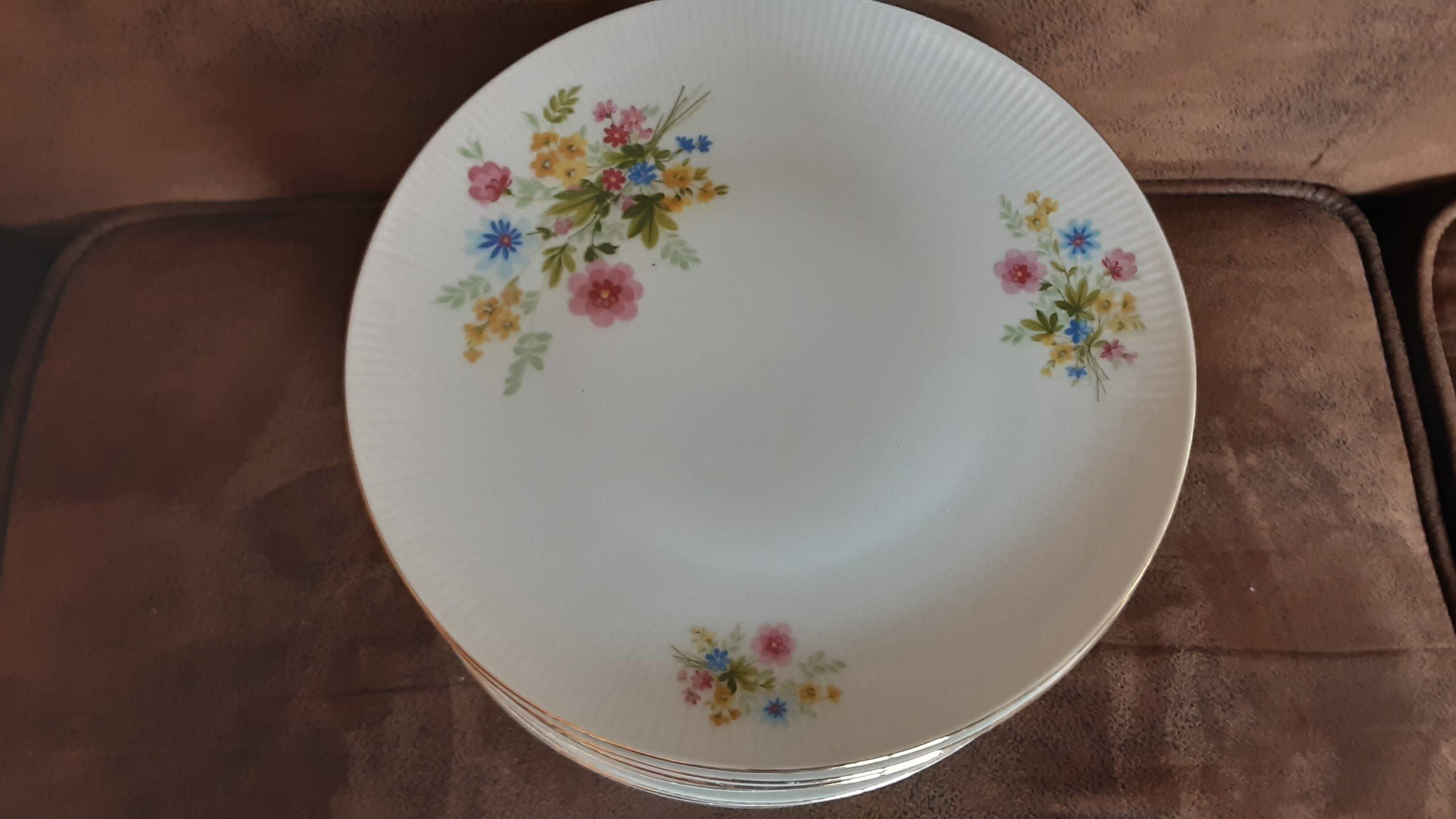 Set of 11 flat plates Bavaria