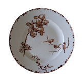 Antique plate model Oxford brown, HB - Co. Choisy-le-Roy , 1900s