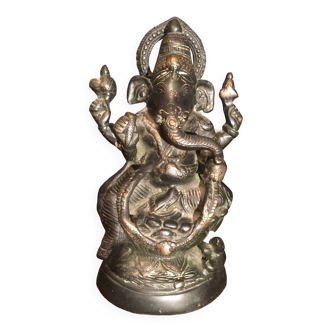 Statue Ganesh en bronze, inde