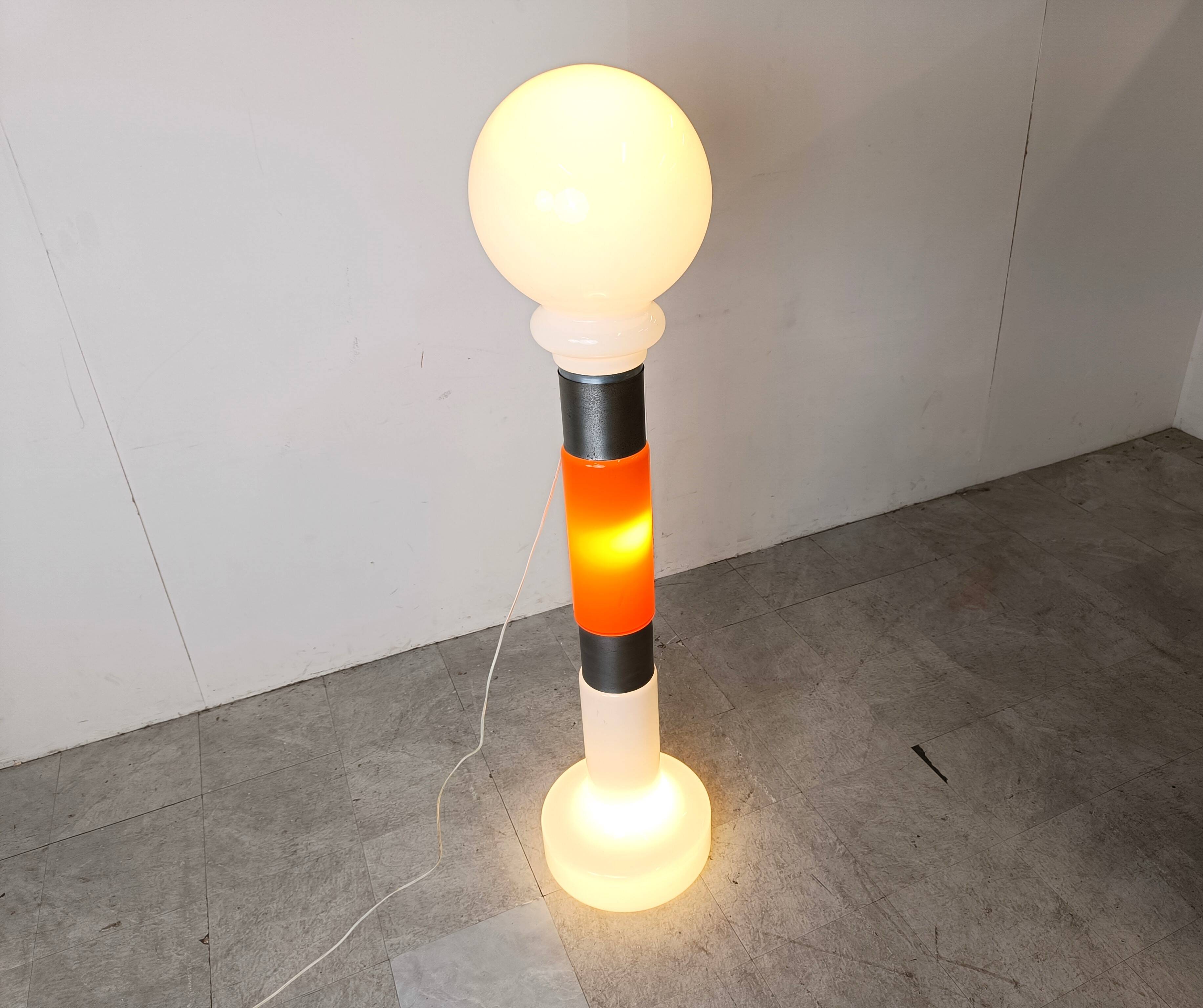 Vintage floor lamp by Mazzega, 1960s
