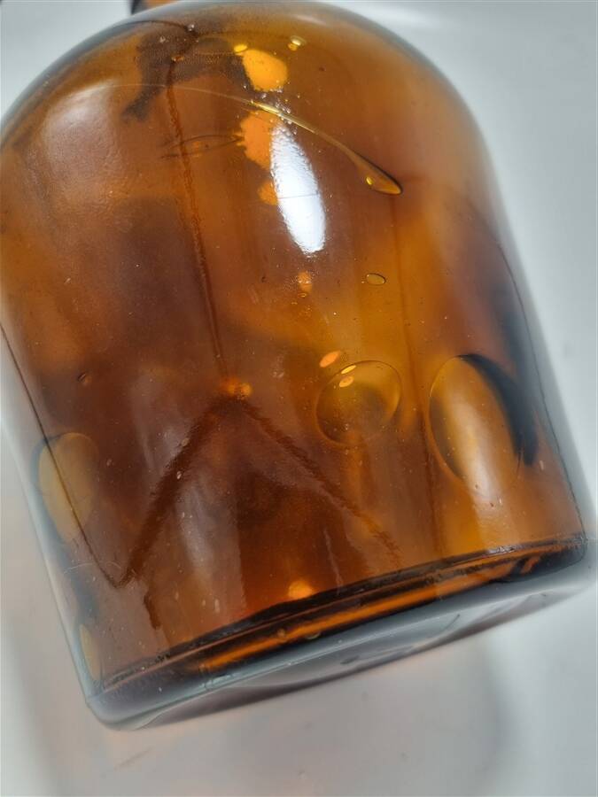 Amber glass carboy