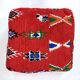Pouf kilim marocain