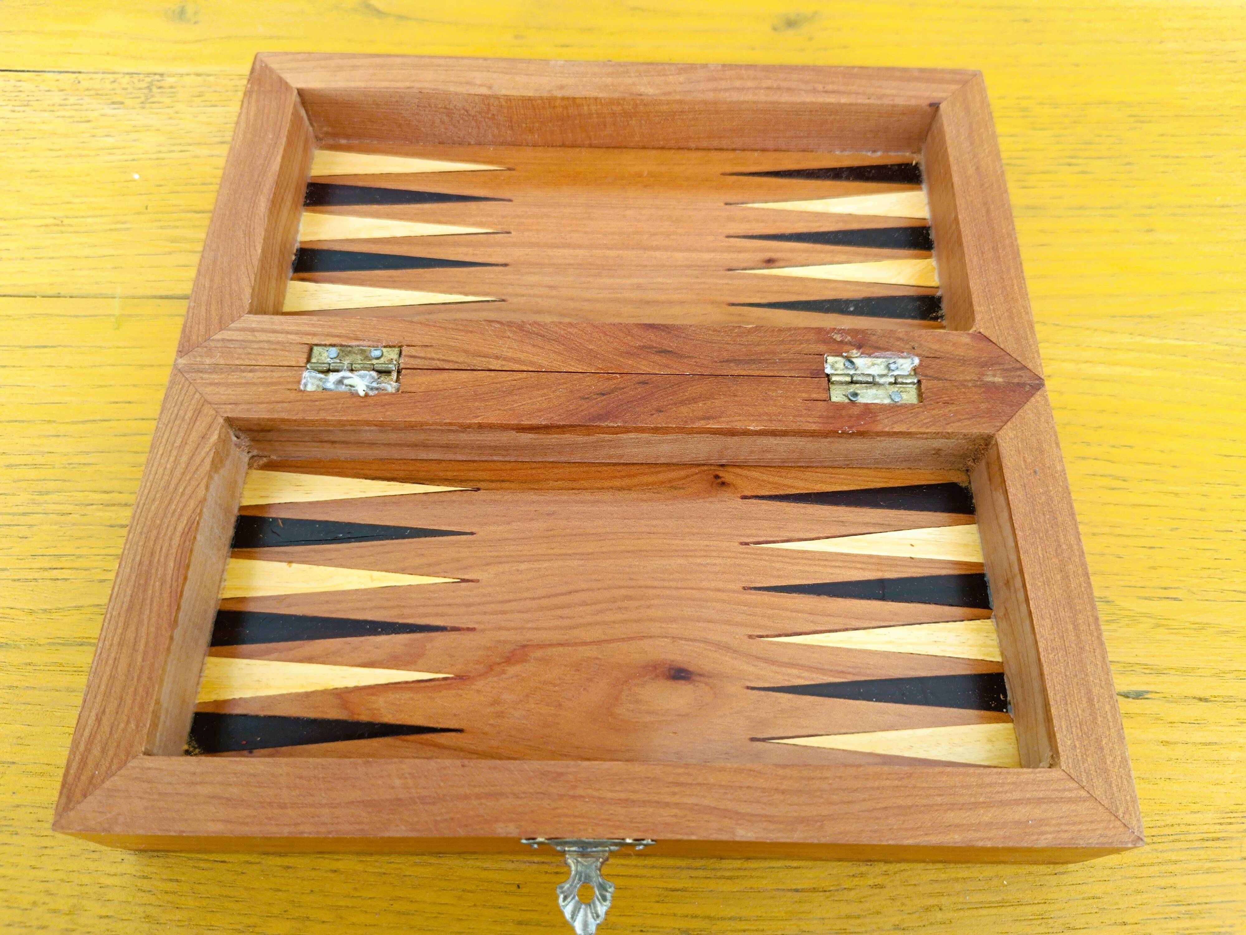 Chess and backgammon game