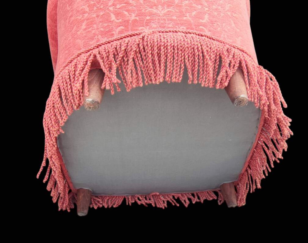 Pair of old toad armchairs