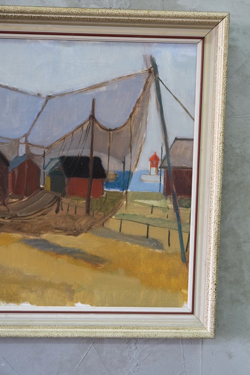 Arthur Nilsson, Swedish Modern Painting, 1955, Oil on Canvas