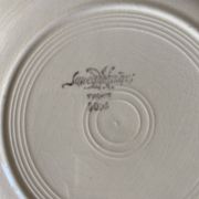 Assiettes plates  anciennes  à pois Sarreguemines