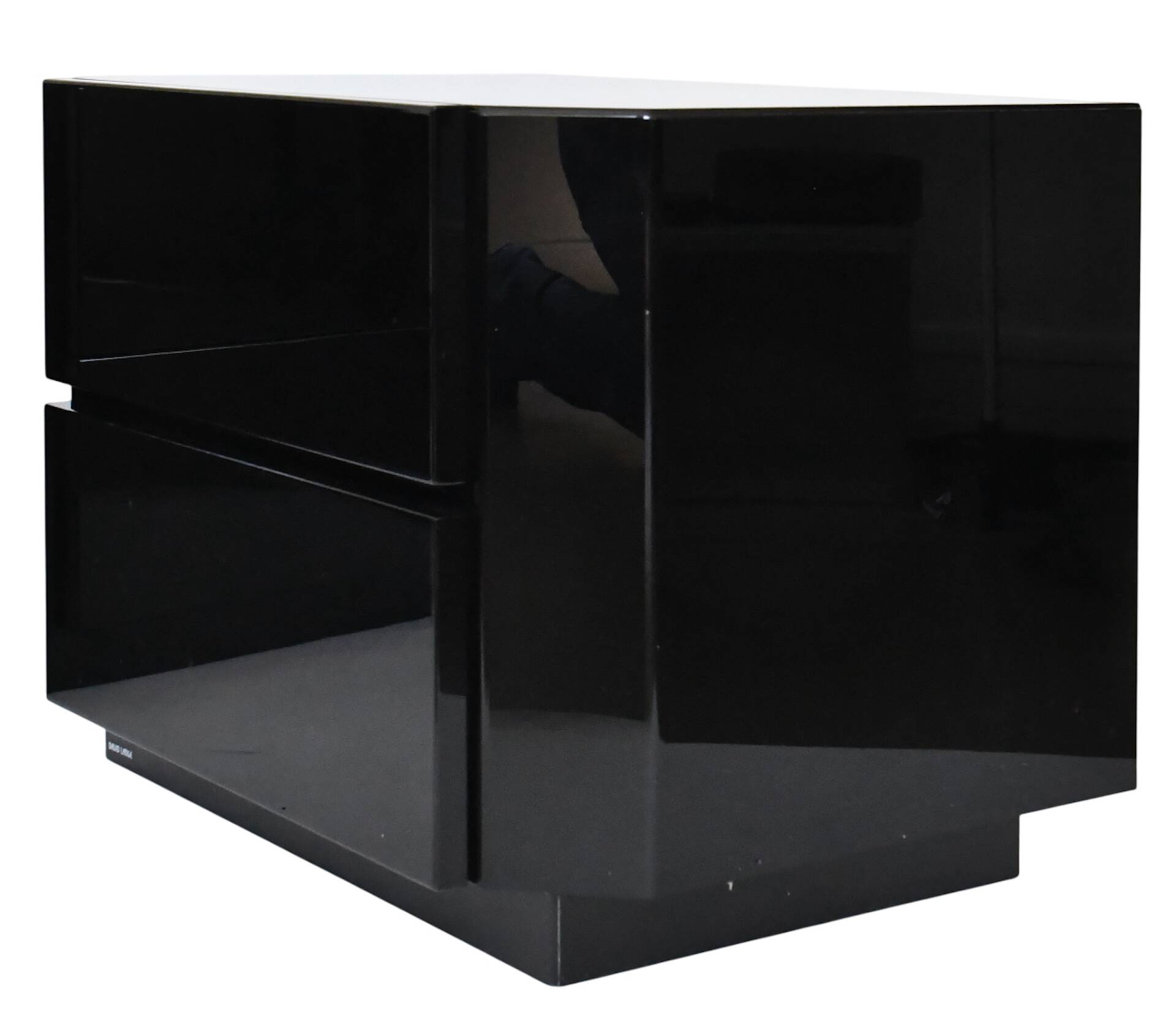 Pair of bedside tables by David Lange from the 1970s/80s.